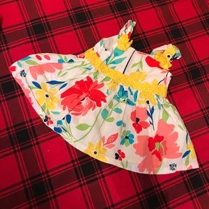 Nannette floral 0-3M dress